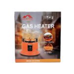 Momaz 2 In 1 Portable Gas Heater & Cooker, Orange - Image 4