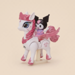 Kuromi on Winged Pony Toy / "Kuromi magical world of" Toy