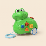 ZX Intelligent Musical Frog Pull Toy