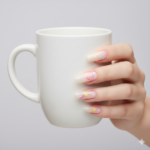 Long Coffin Wave Press-On Nails - Image 4