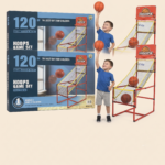 Adjustable Kids Arcade Basketball Hoop Game Set (120 CM)