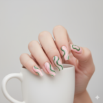 Long Coffin Wave Press-On Nails - Image 10