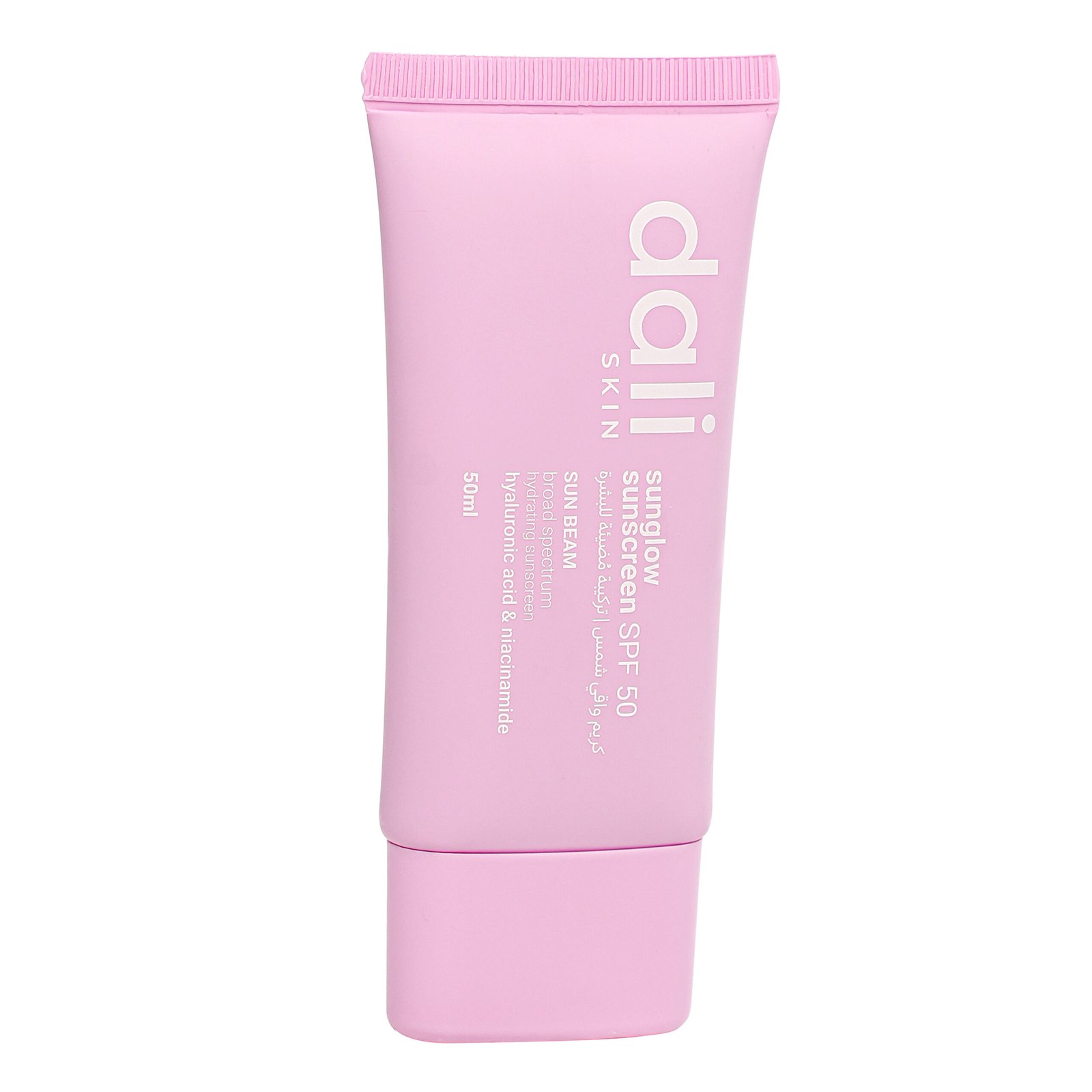 SUNSCREEN PINK Dali Skin Sunglow Sunscreen SPF 50 50ml - Image 1
