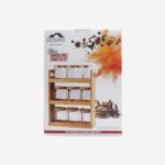 Momaz Household 9 Pcs Borosilicate Glass Canister Set