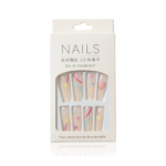 Long Coffin Wave Press-On Nails - Image 5