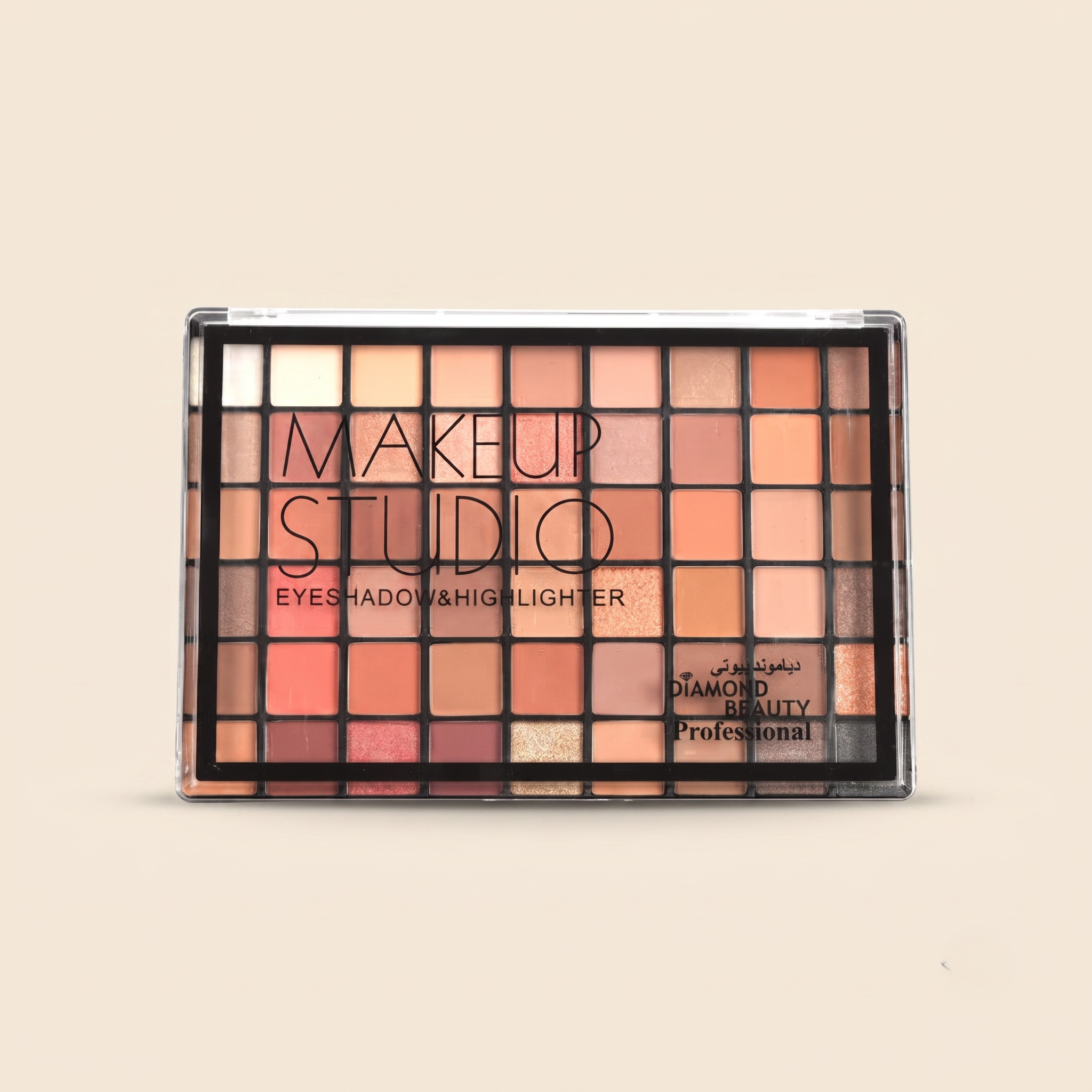 Gemini_Generated_Image_4oe31p4oe31p4oe3bbbbbbbbbbbb Beauty Diamond Studio Makeup Eyeshadow/Highlighter Palette - Image 1
