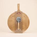 Momaz Pizza Board with SS Cutter