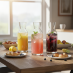 MS Glass Co. 350 mL Glass Flask Bottle Set, 3 Pcs - Image 4