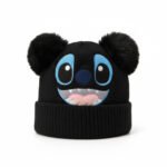 Disney Lilo & Stitch White Double Pom-Pom Beanie - Image 7