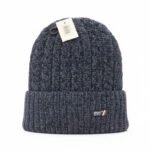Chenille Knit Beanie with "SPORT" Patch - Image 2