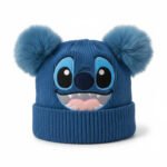 Disney Lilo & Stitch White Double Pom-Pom Beanie - Image 3
