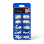 MEI JIA ER-Professional 100Pcs Full Cover Toe Nail Tips