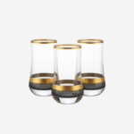 Bloom Stemless Glass Cups Set, 3 Pcs, 355 ml - Image 6