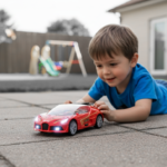 YJTOYS Light & Sound Clock Sports Car Toy - Image 3