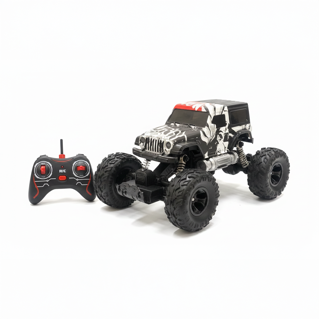 toy-100 RC Graffiti High-Speed 4WD Off-Road Monster Truck - Image 1