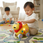 ZX Intelligent Musical Lion Pull Toy - Image 4