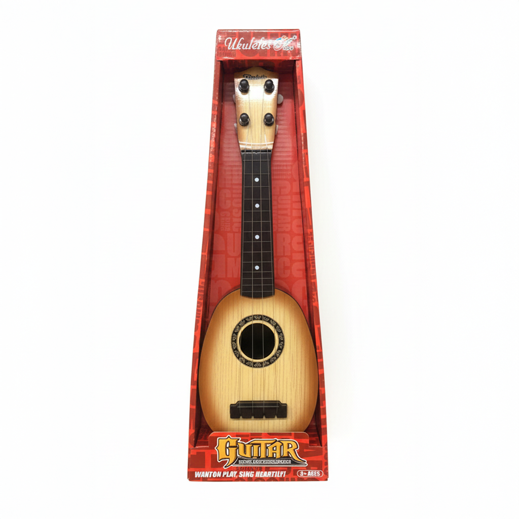 toy-112 Kids 17-Inch 4-String Ukulele Toy Guitar - Image 1