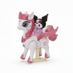Kuromi on Winged Pony Toy / "Kuromi magical world of" Toy