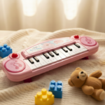 Hello Baby My Friend 15-Key Mini Electronic Piano Toy - Image 3