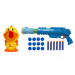 Auerbaia 2-in-1 Soft Projectile Gun Set with Duck Target