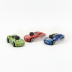 HUI ZUN CHUANG 3 Pcs Bump Spin Die-Cast Metal Car Set