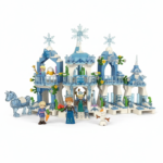 C&B Toys Princess Snow Fort Building Blocks Set (504 Pcs)