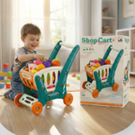 Koala Nook Shop Cart Baby Shopping Cart with 40 Accessories 44*42*25 - Image 4