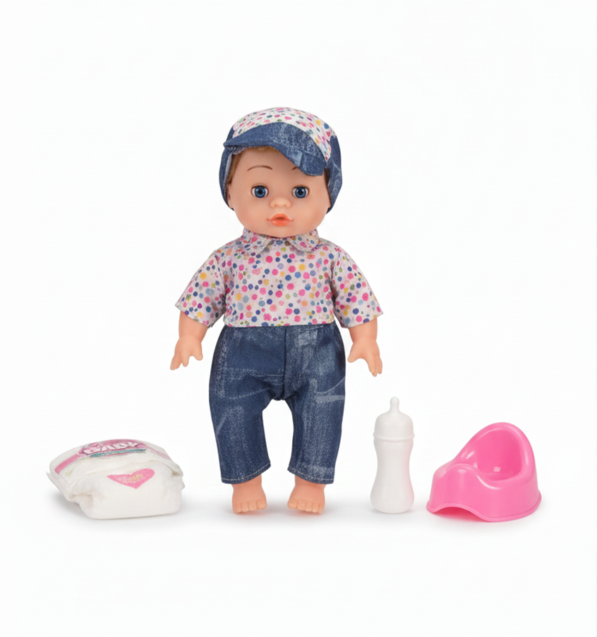 Happy Baby: Interactive Boy Doll (Love You)