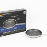 Bavaria Series Tri-Ply Stainless Steel Healthy Ceramic Nonstick Pan