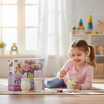 DIY Porcelain Cup Painting Kit (9 Pieces) - Image 2