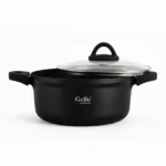 GeBe Venus Die-Casting Non-Stick Casserole with Lid,  20cm ,32 cm, 36 cm