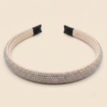 Iridescent Rhinestone Padded Headband