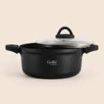 GeBe Venus Die-Casting Non-Stick Casserole with Lid,  20cm ,32 cm, 36 cm