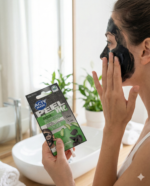 ACTY MASK Peel Me Detox Peel Off Mask with Vegetable Charcoal, Organic Aloe Vera & Chamomile Extract - Image 2