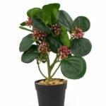 Artificial  Ixora Potted Plant