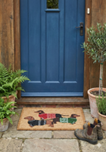 Threshold Holiday Dachshund Coir Doormat 75*45 - Image 2