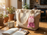 Labubu Monster Bunny Plush Keychain - Image 2