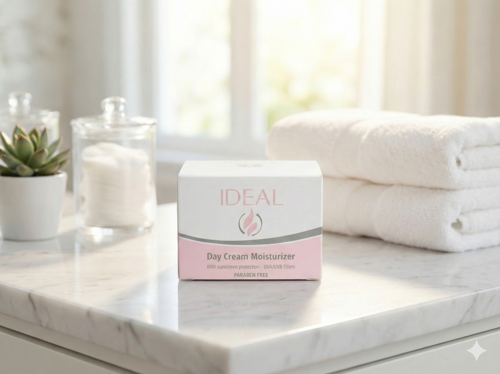 Gemini_Generated_Image_h3pmerh3pmerh3pm IDEAL Day Cream Moisturizer with Sunscreen Protection 50 ml - Image 1