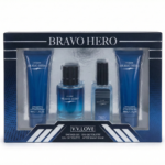 V.V. Love Bravo Hero Designer Collection 4-Piece Fragrance Gift Set for Men