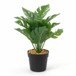 Small Artificial Monstera Deliciosa in Ceramic Pot