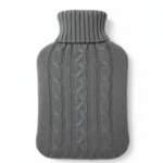 Fashy 2 Litre Hot Water Bottle with  Knitted Turtleneck Cover