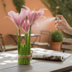 Artificial Lily Bundle with Twine - Image 2