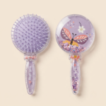 Butterfly Glitter Sequin Hairbrush