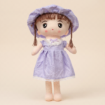 Soft Rag Doll with Polka Dot Hat 75 cm - Image 2
