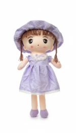Soft Rag Doll with Polka Dot Hat 75 cm - Image 2