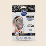 ACTY MASK Detox Black Mask Hydrogel with Vegetable Charcoal