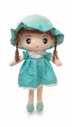 Soft Rag Doll with Polka Dot Hat 75 cm - Image 3