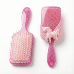 Glitter Sequin Unicorn Wing Hairbrush