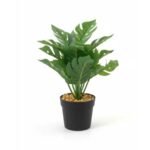 Small Artificial Monstera Deliciosa in Ceramic Pot