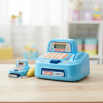 Kids' Electronic Cash Register Toy with Microphone - Image 2